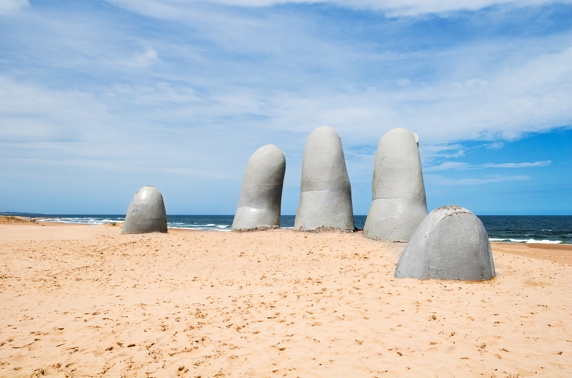 Hand Sculpture, Punta del Este, Uruguay
