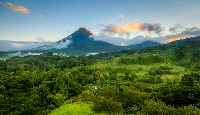 Arenal volcano Costa Rica